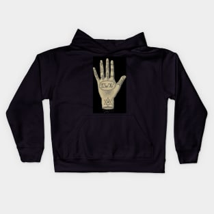 Hand Of Divination Kids Hoodie